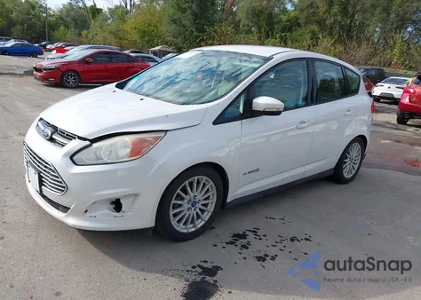 2013 Ford C-Max Hybrid Se из США, поврежденный, VIN 1FADP5AU9DL513169
